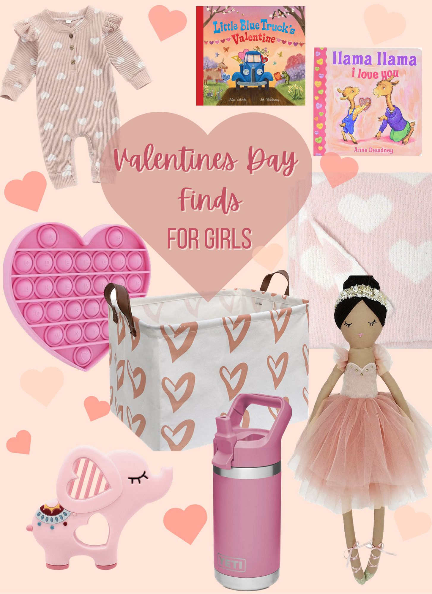 Valentines Day Girl Gift Basket Ideas
