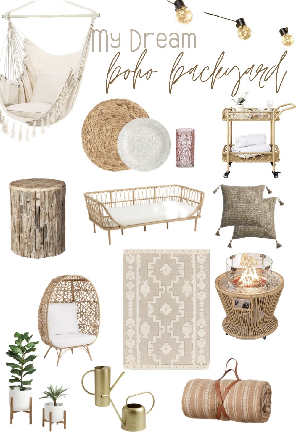 My Dream Boho Backyard